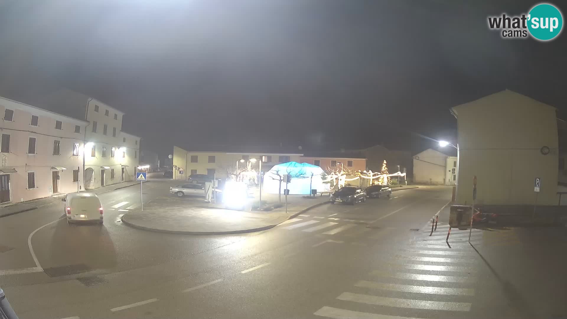 Bale, webcam de la place La Musa – Istrie – Croatie