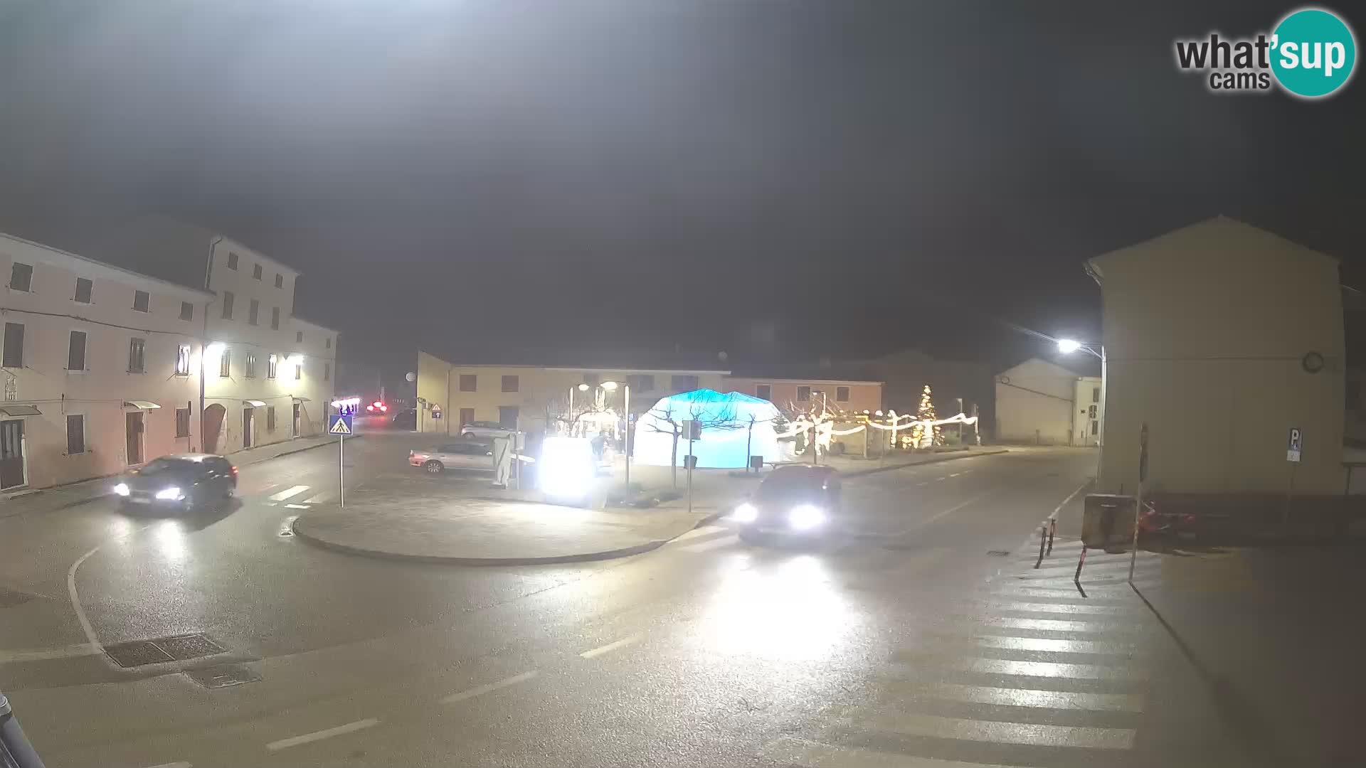 Bale, webcam de la place La Musa – Istrie – Croatie