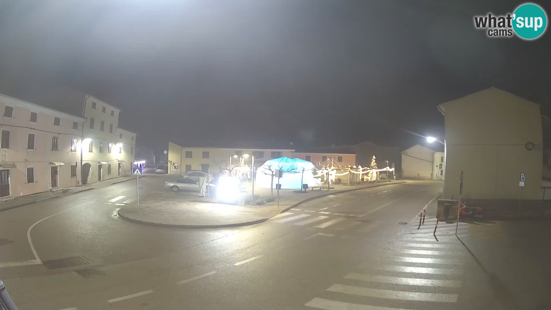 Bale, webcam de la place La Musa – Istrie – Croatie