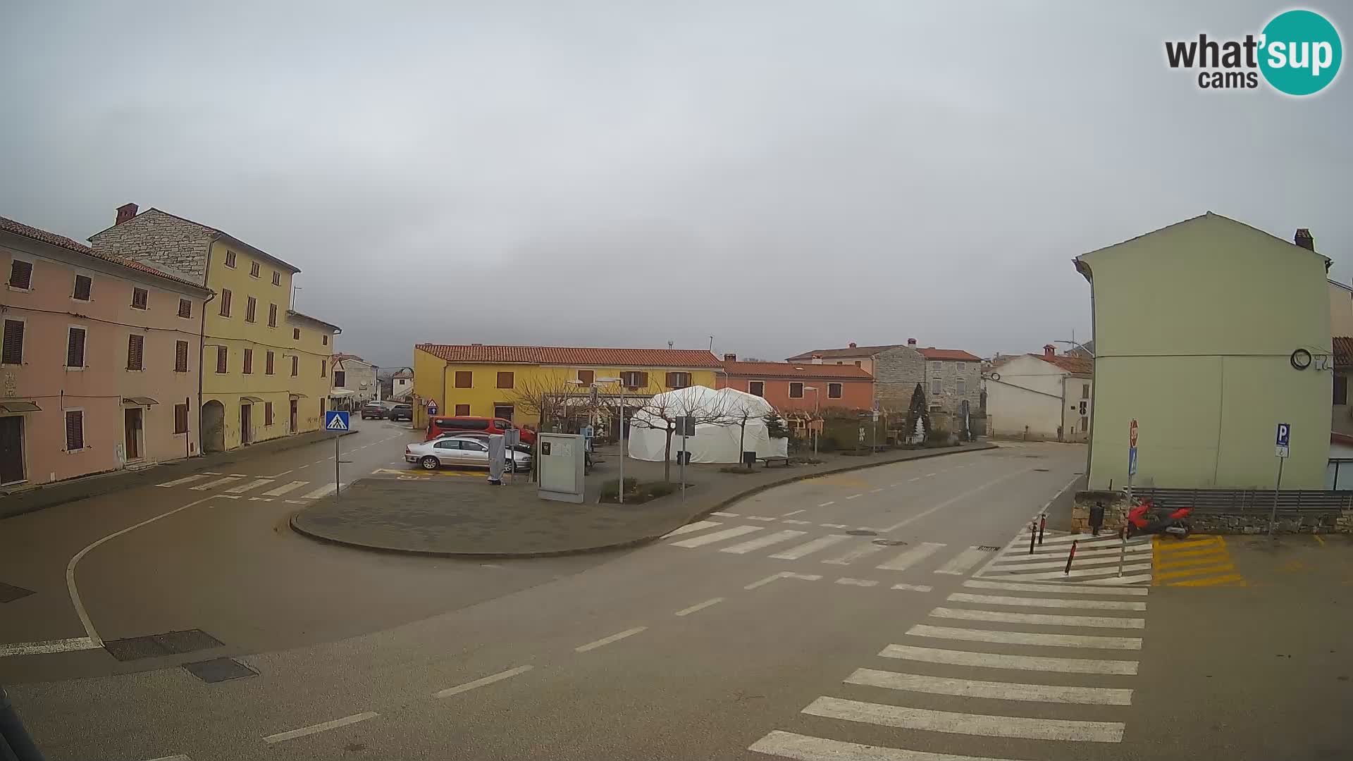Bale Trg La Musa web kamera – Istra