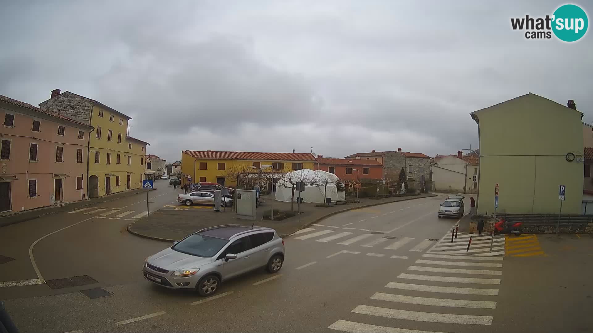 Bale Trg La Musa webcam – Istria – Croatia