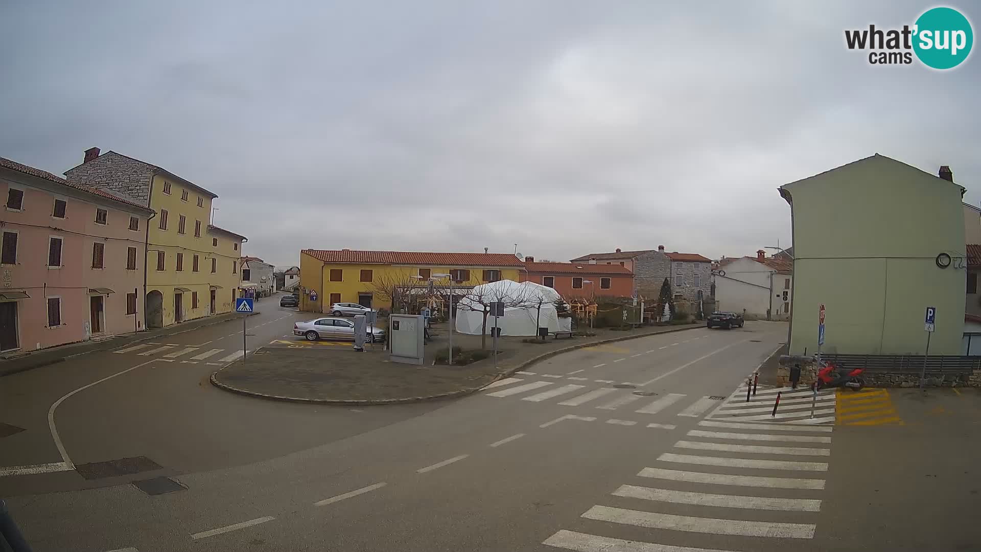 Bale Trg La Musa webcam – Istria – Croatia