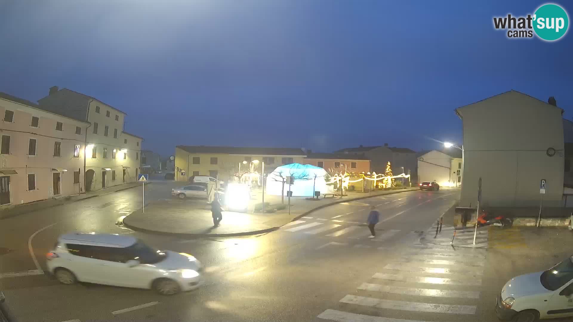 Bale Trg La Musa webcam – Istria – Croatia