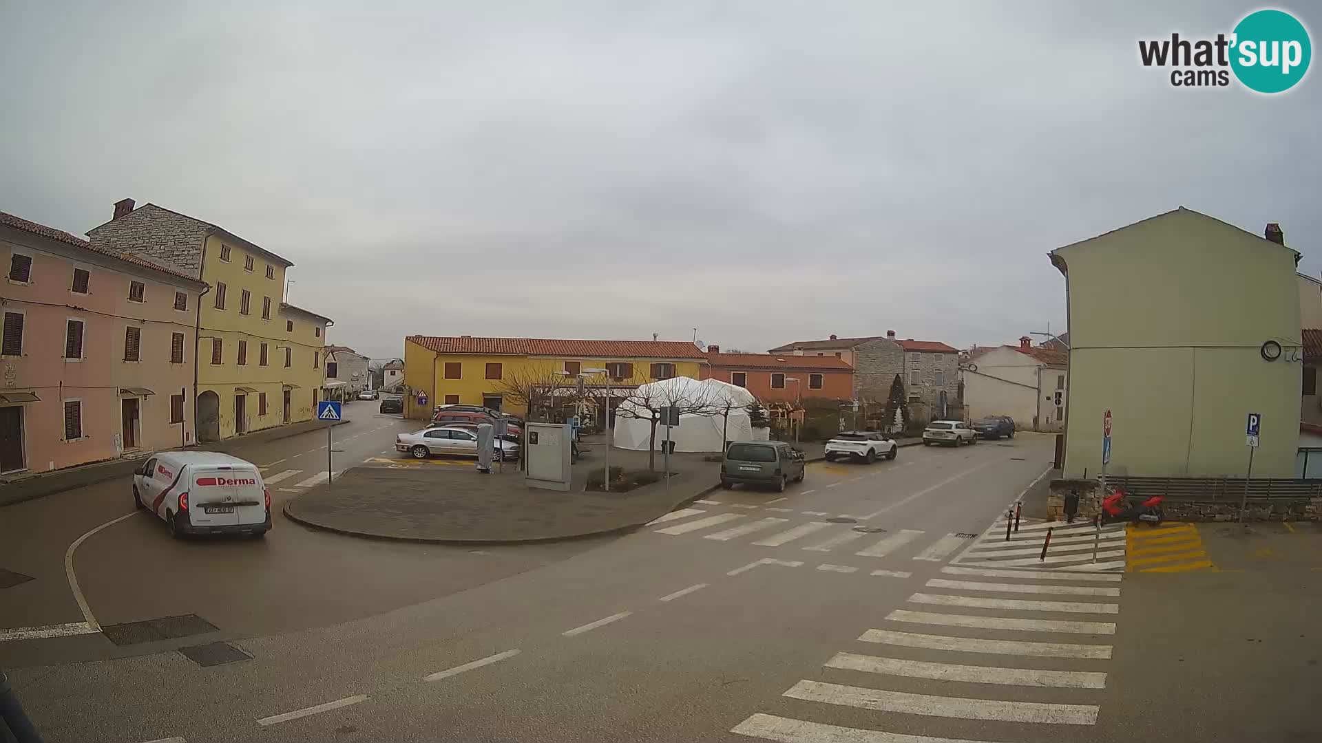 Webcam Valle, piazza La Musa – Istria – Croazia