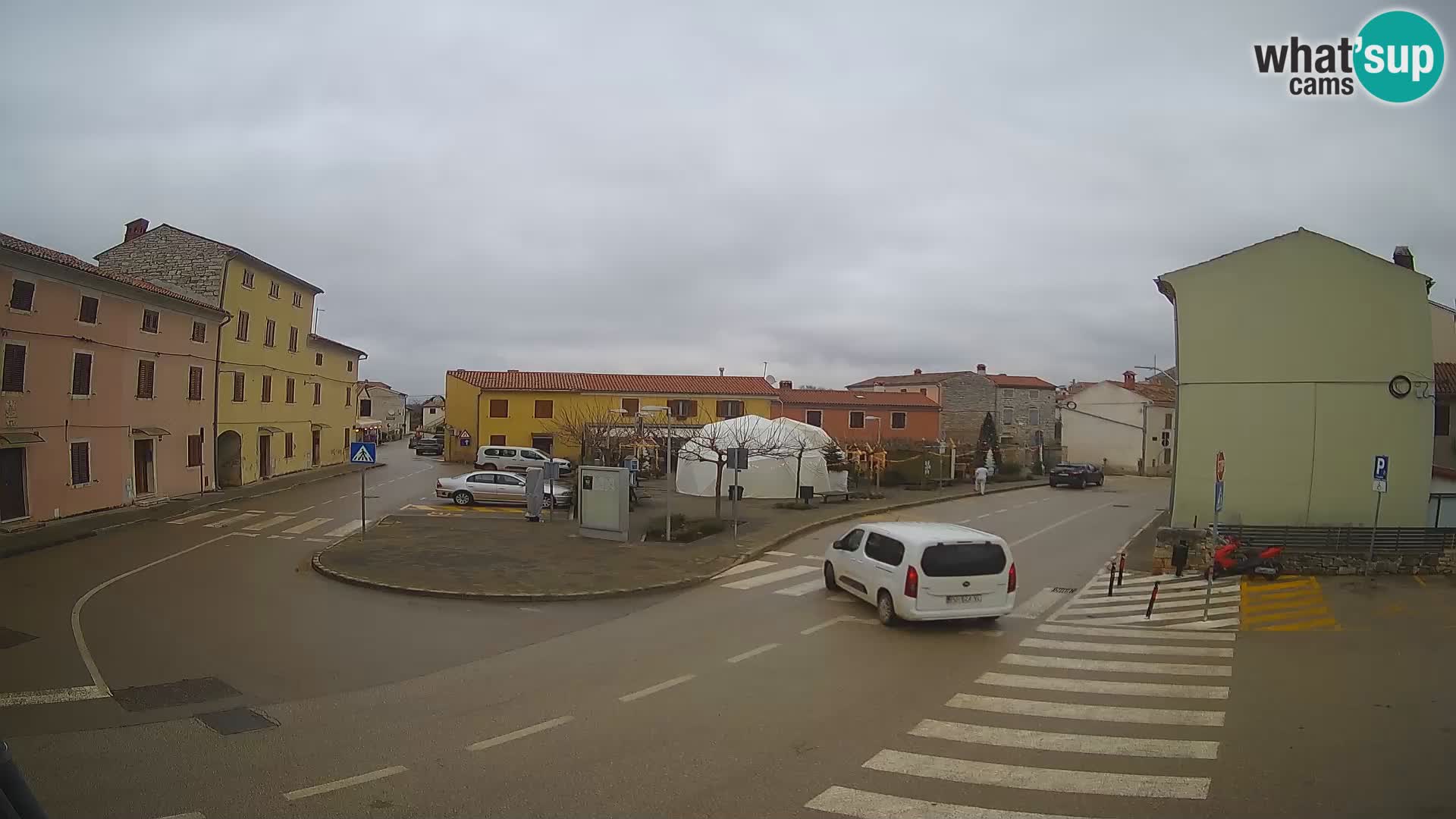 Bale Trg La Musa webcam – Istria – Croatia