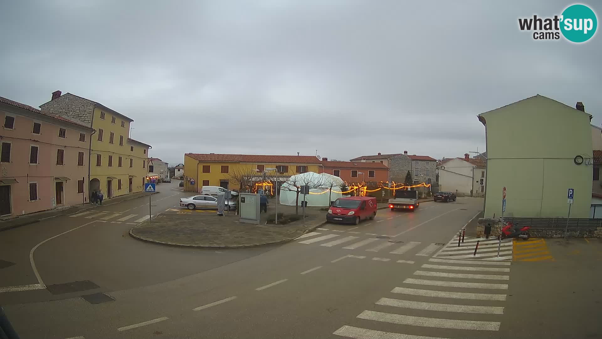 Bale Trg La Musa webcam – Istria – Croatia