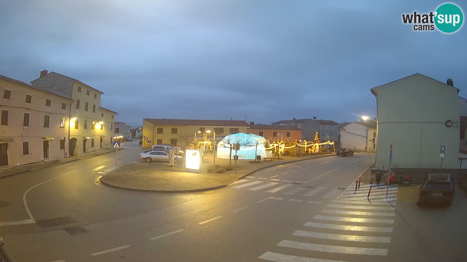 Webcam Valle, piazza La Musa – Istria – Croazia