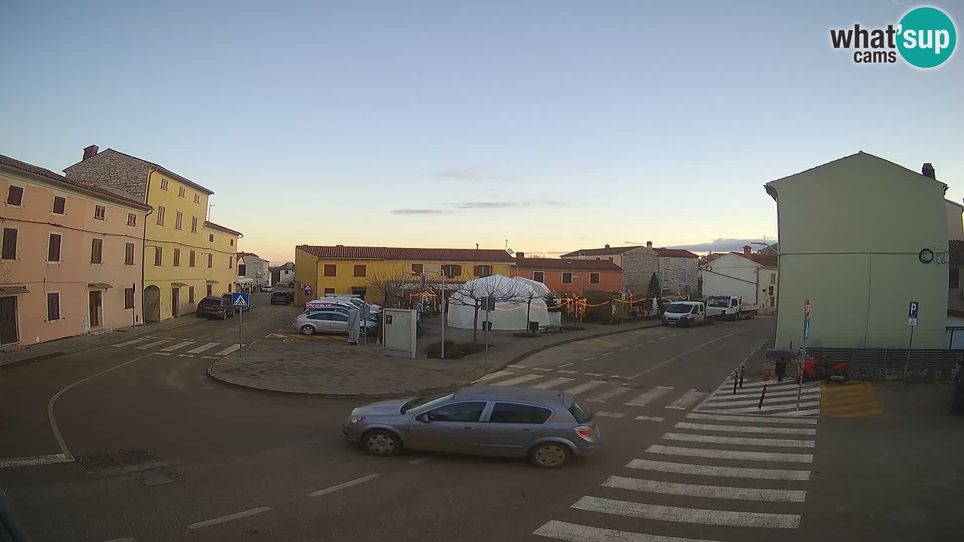 Webcam Valle, piazza La Musa – Istria – Croazia