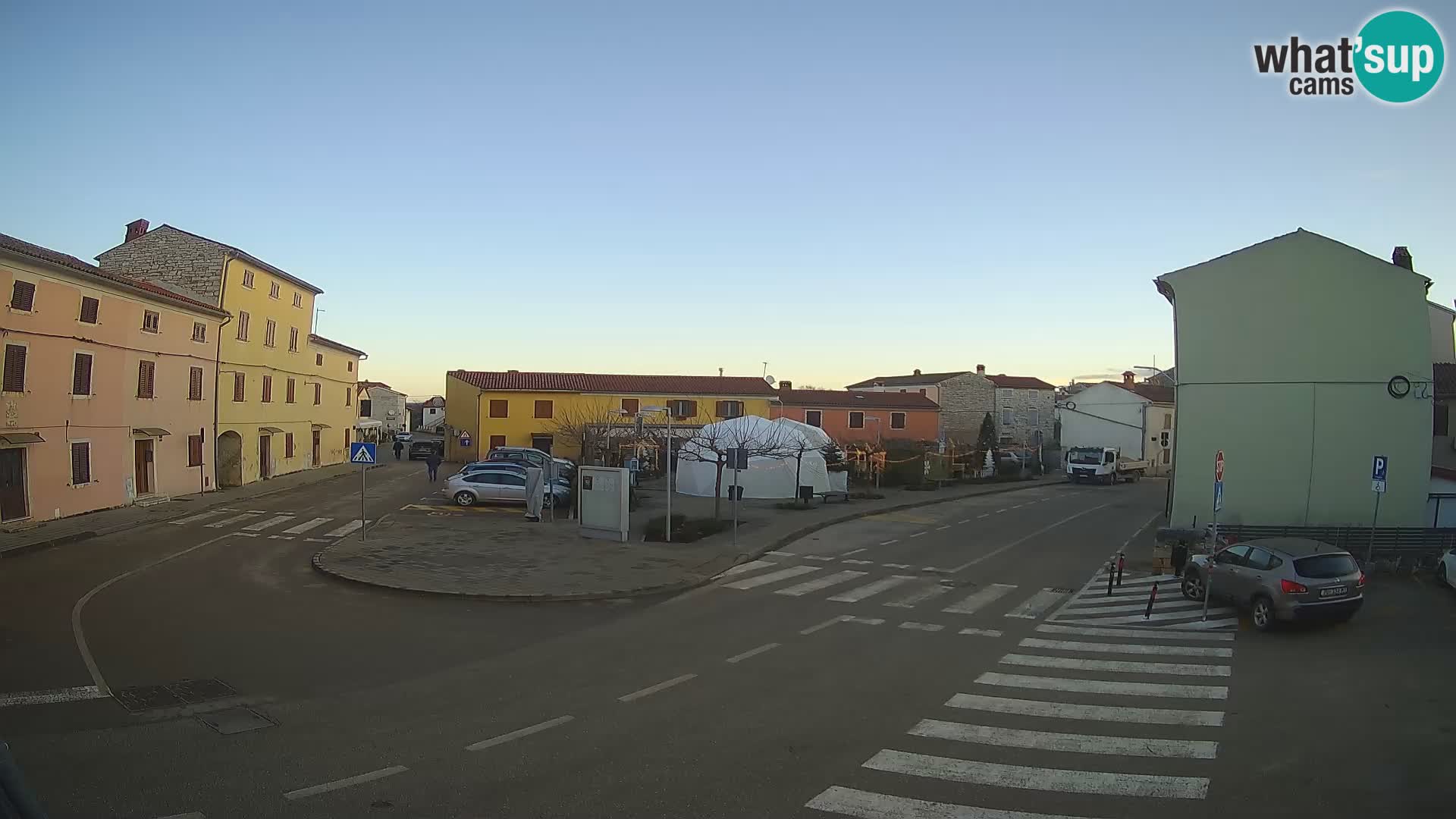 Bale Trg La Musa webcam – Istria – Croatia