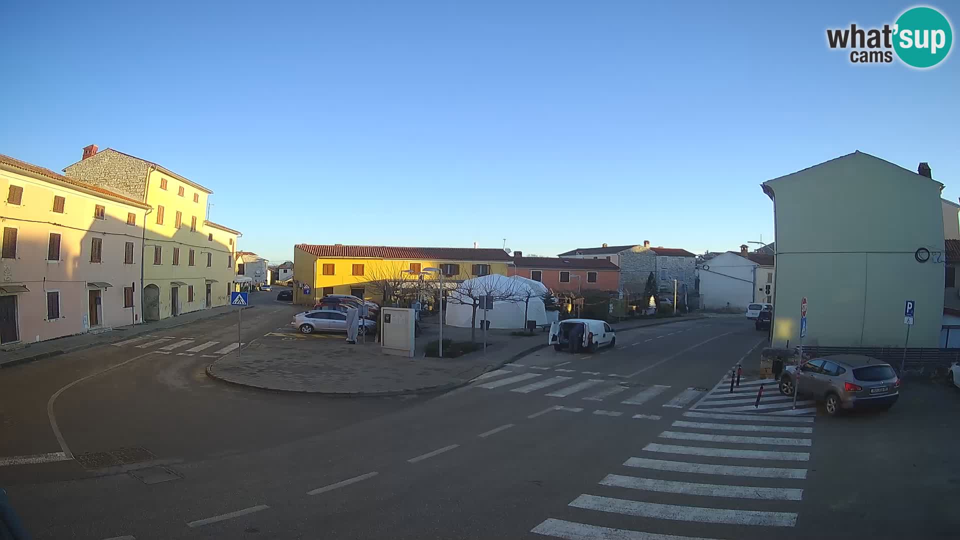 Webcam Valle, piazza La Musa – Istria – Croazia