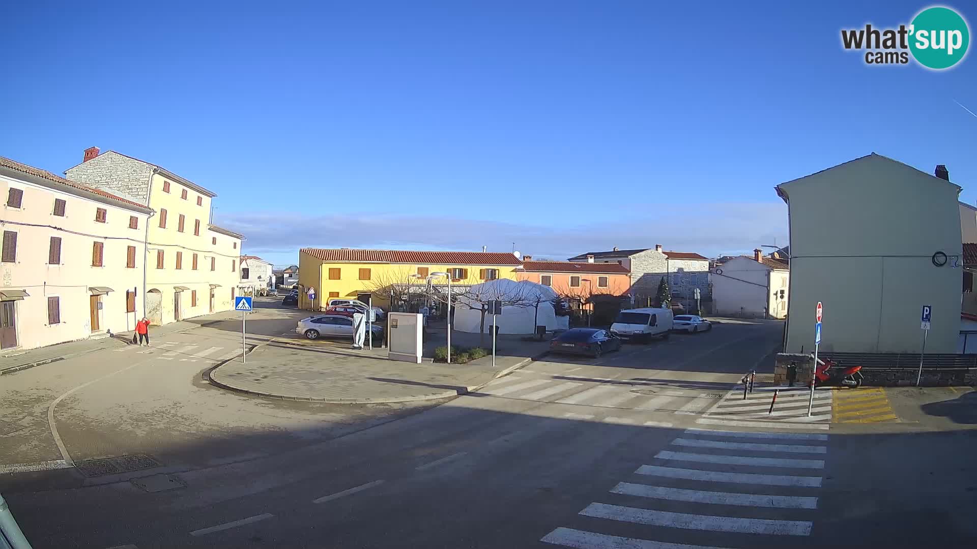 Webcam Valle, piazza La Musa – Istria – Croazia