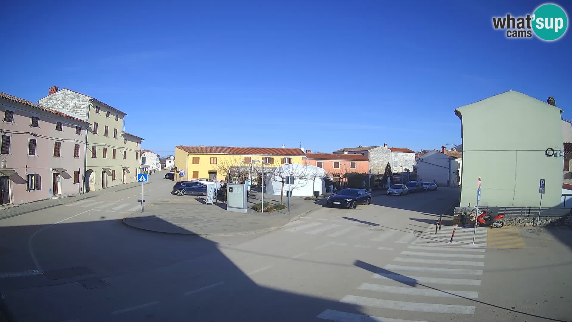 Bale Trg La Musa webcam – Istria – Croatia