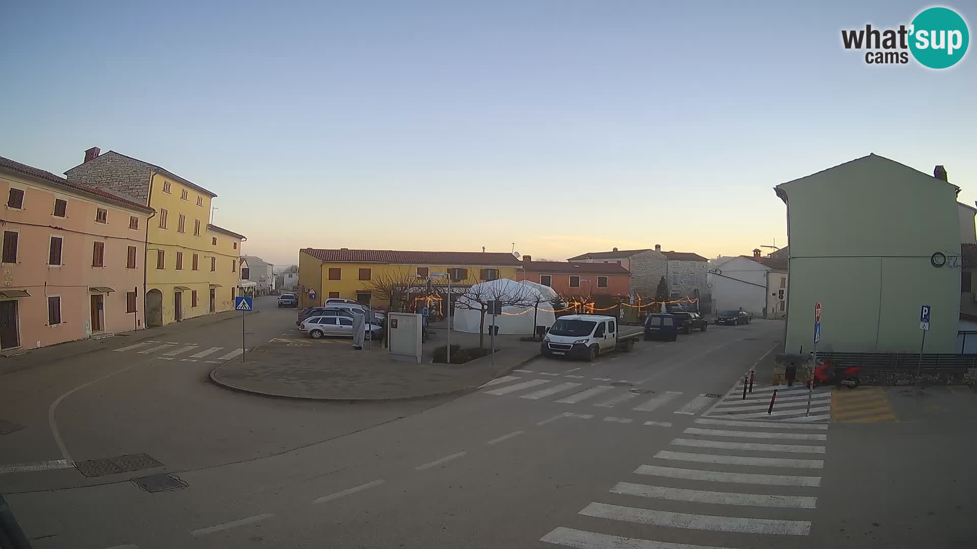 Bale Trg La Musa webcam – Istria – Croatia