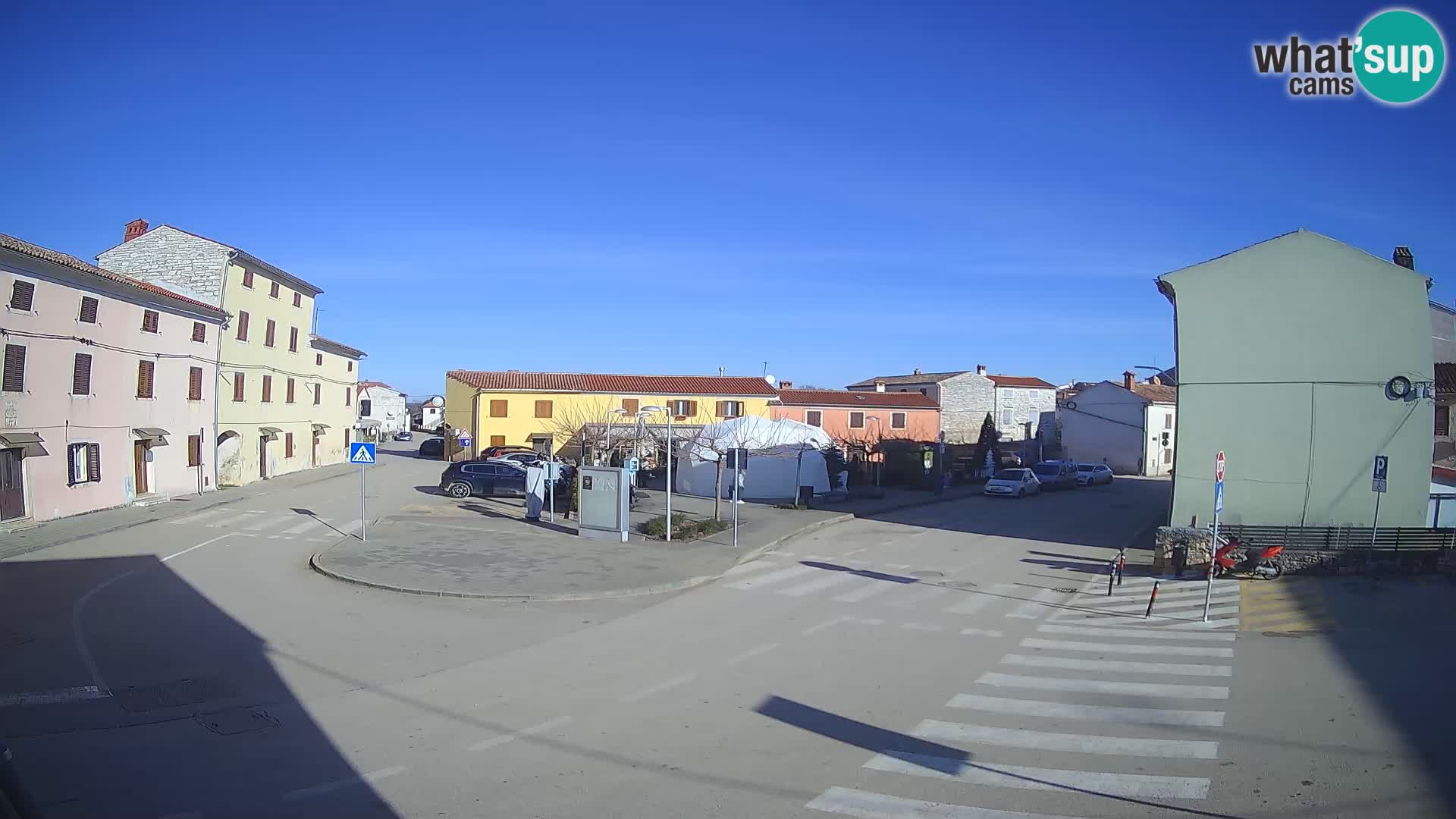 Webcam Valle, piazza La Musa – Istria – Croazia