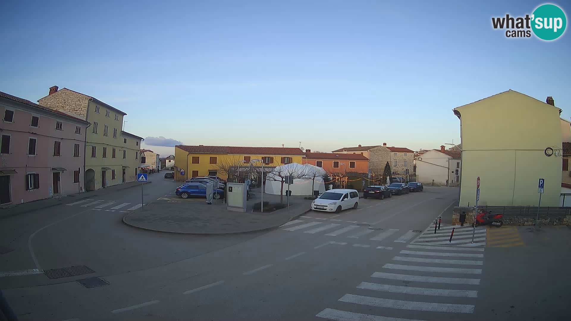 Bale Trg La Musa web kamera – Istra