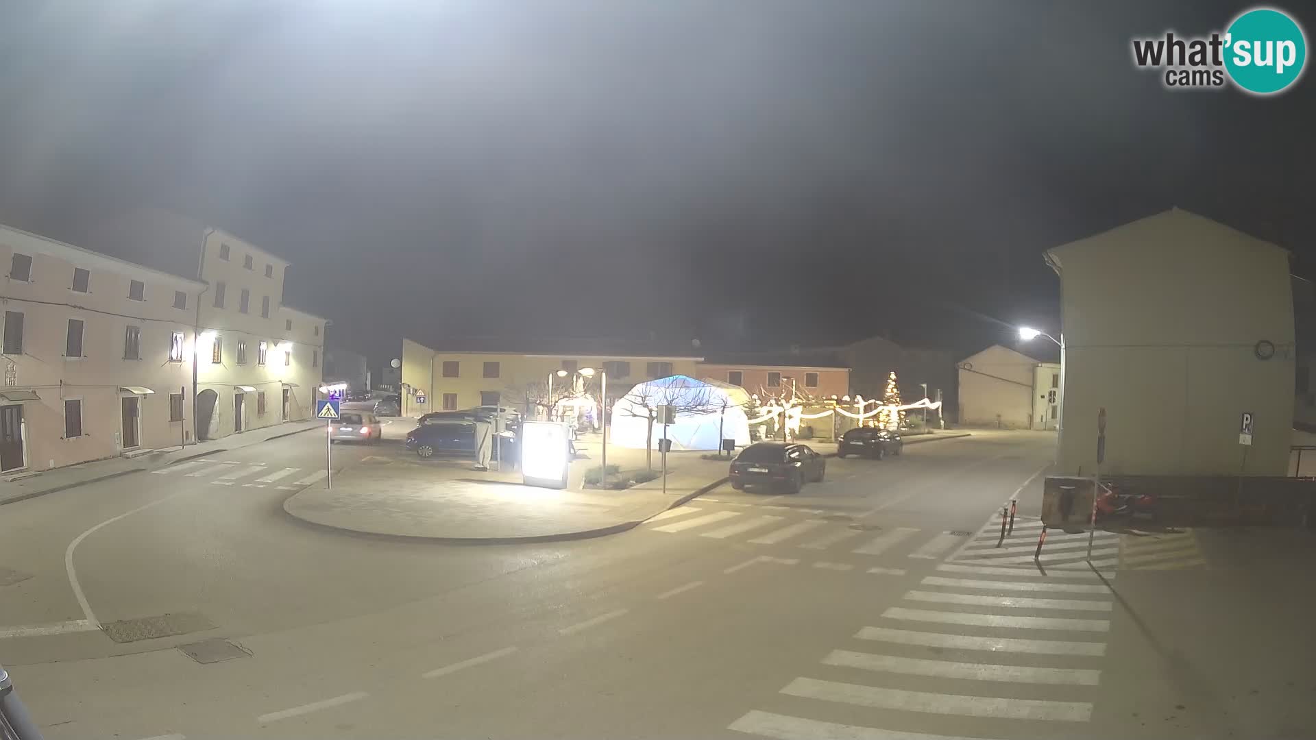 Bale, webcam de la plaza La Musa – Istria – Croacia