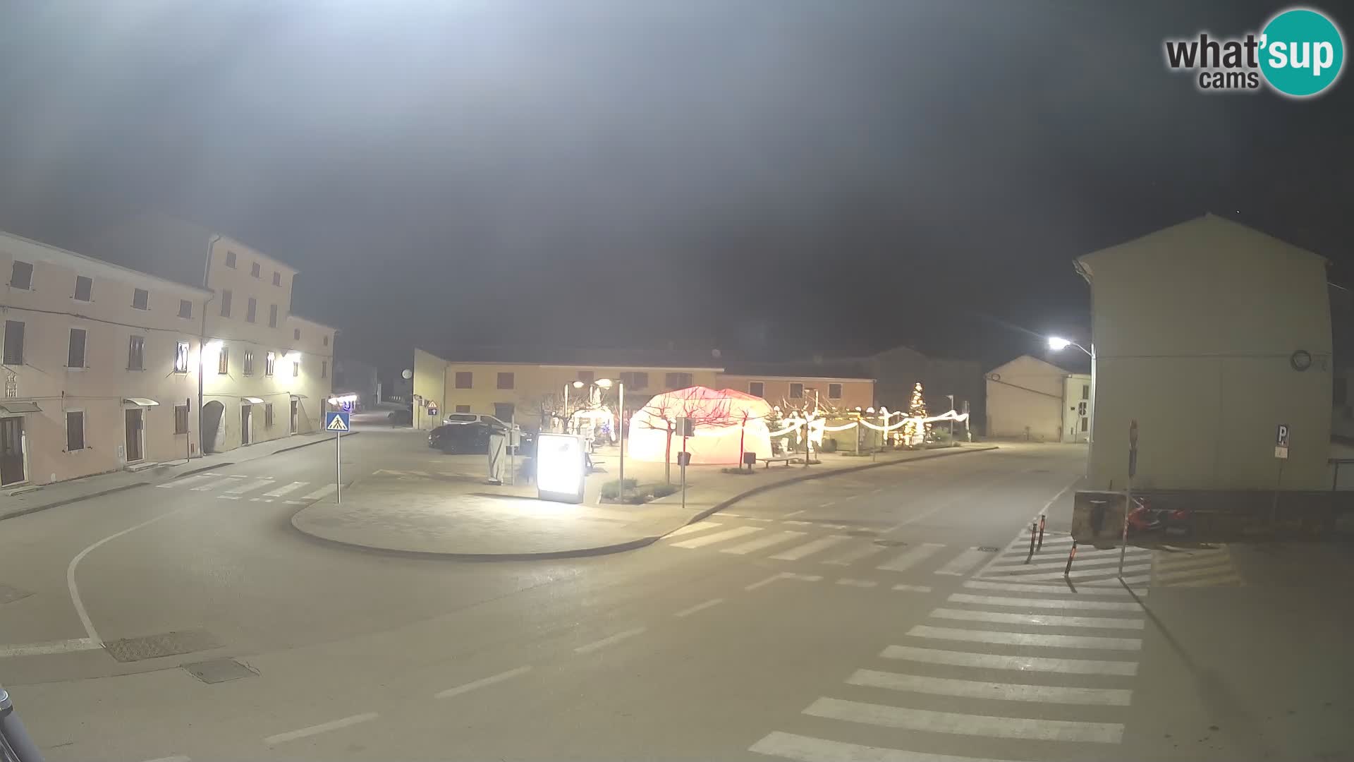 Bale, webcam de la plaza La Musa – Istria – Croacia