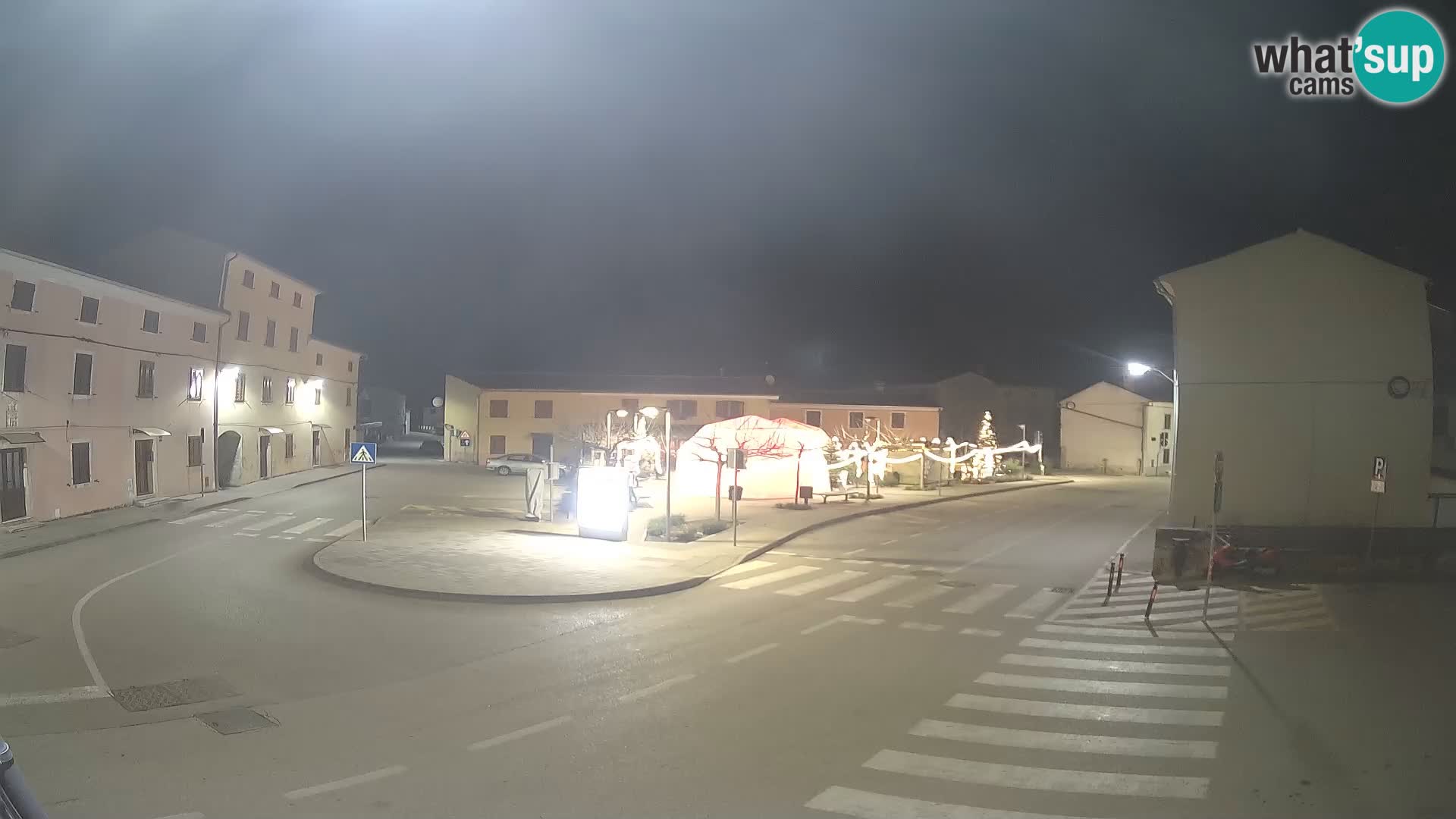 Bale, webcam de la place La Musa – Istrie – Croatie