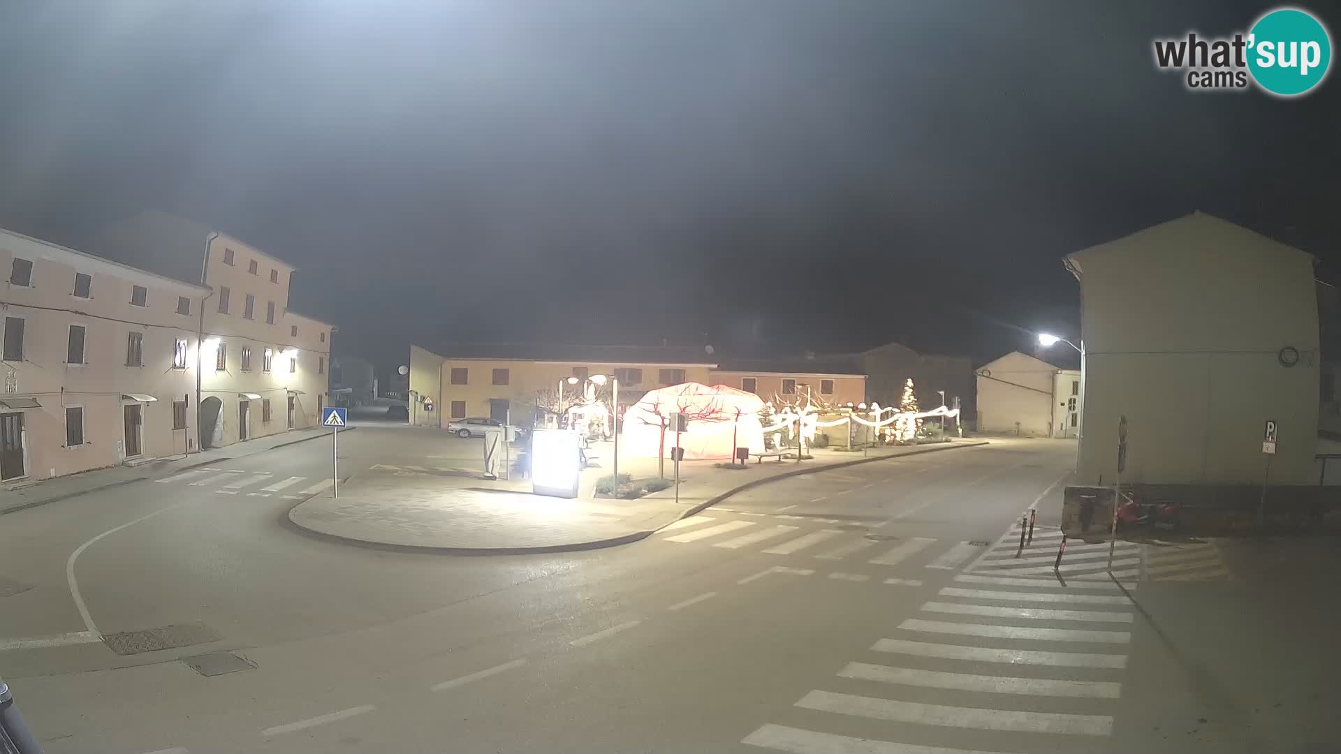 Bale, webcam de la place La Musa – Istrie – Croatie