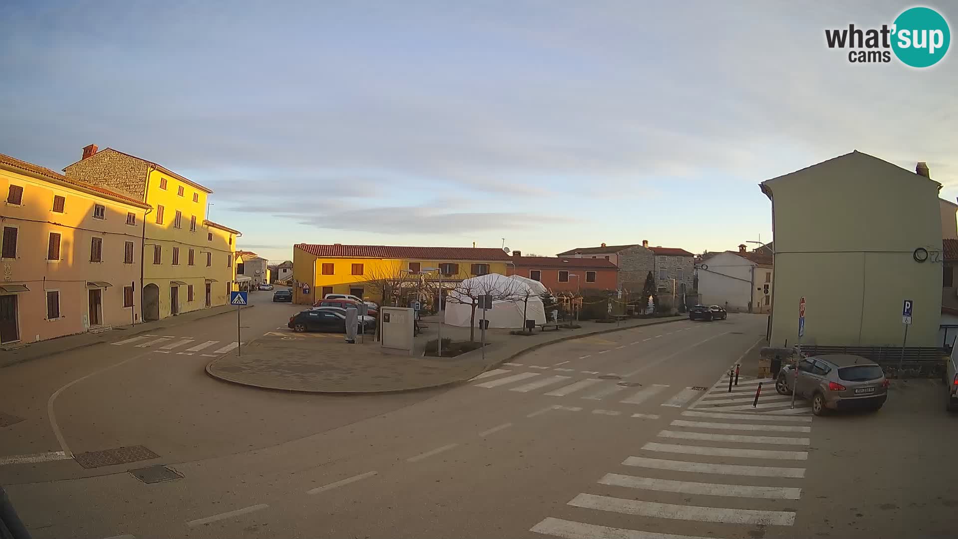 Bale Trg La Musa webcam – Istria – Croatia