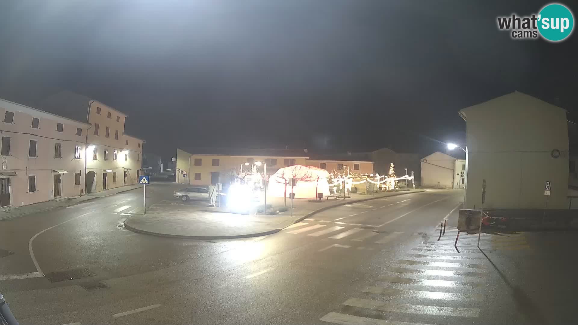 Bale, webcam de la plaza La Musa – Istria – Croacia