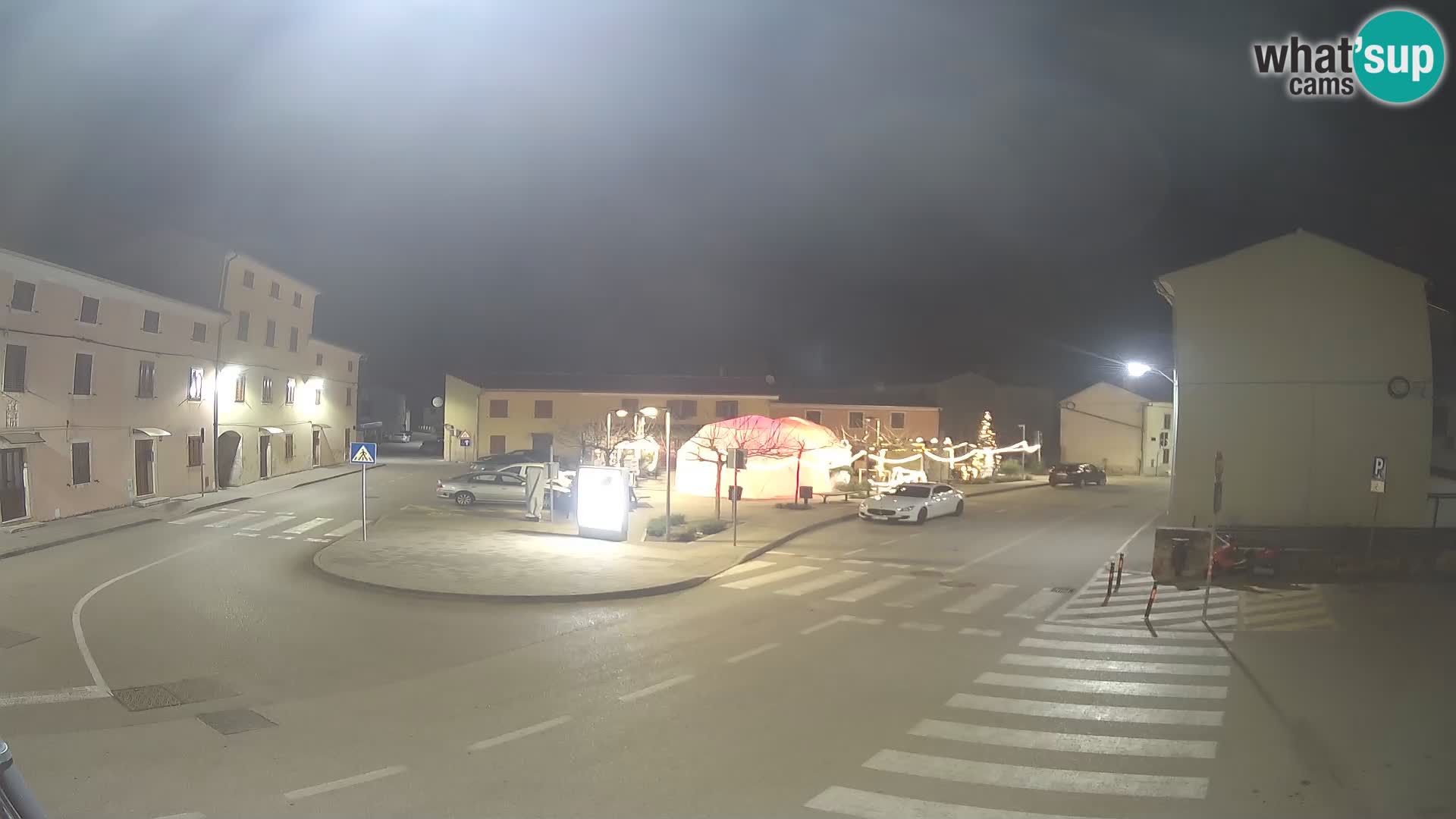 Bale, webcam de la place La Musa – Istrie – Croatie