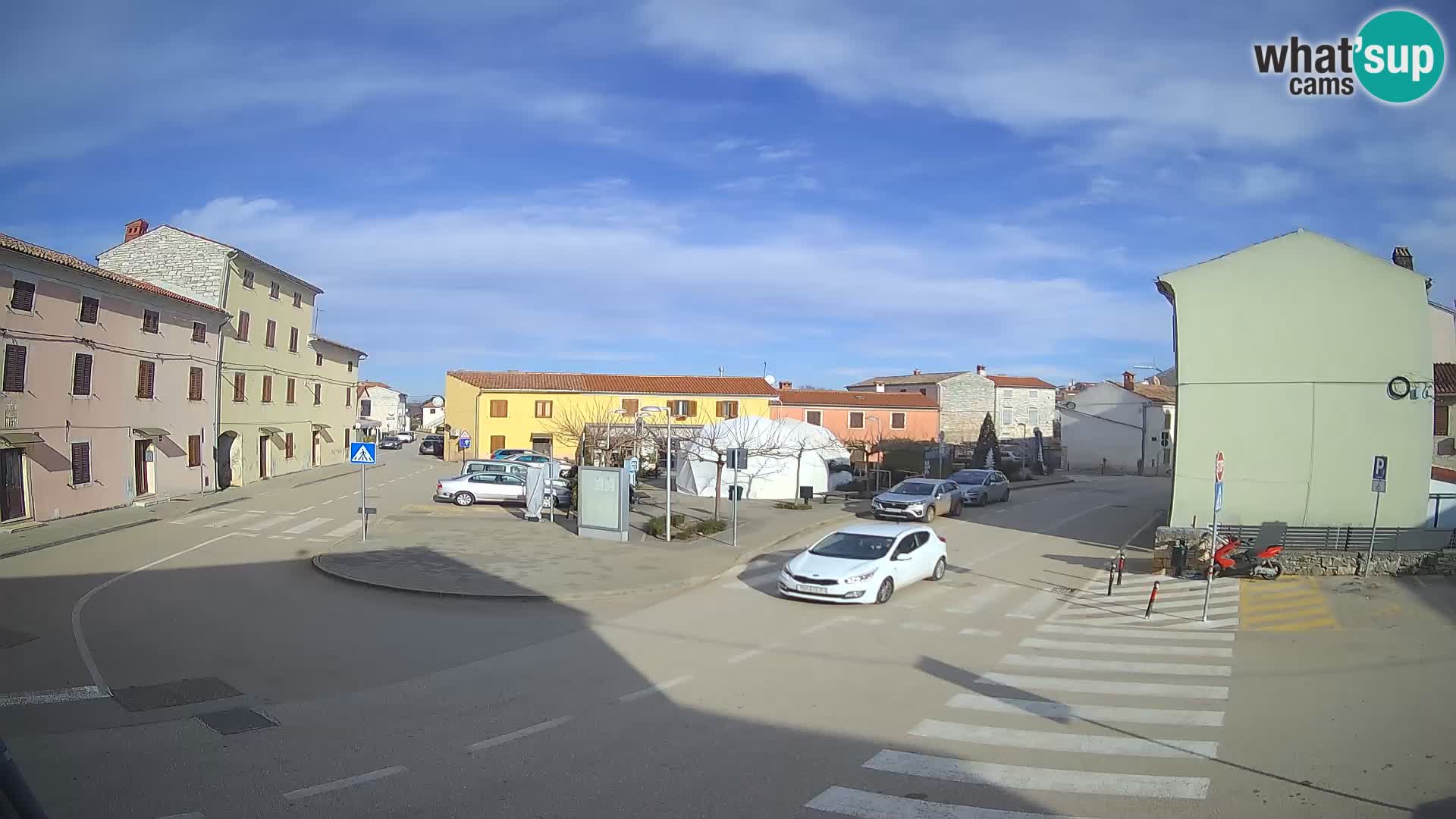 Bale Trg La Musa webcam – Istria – Croatia