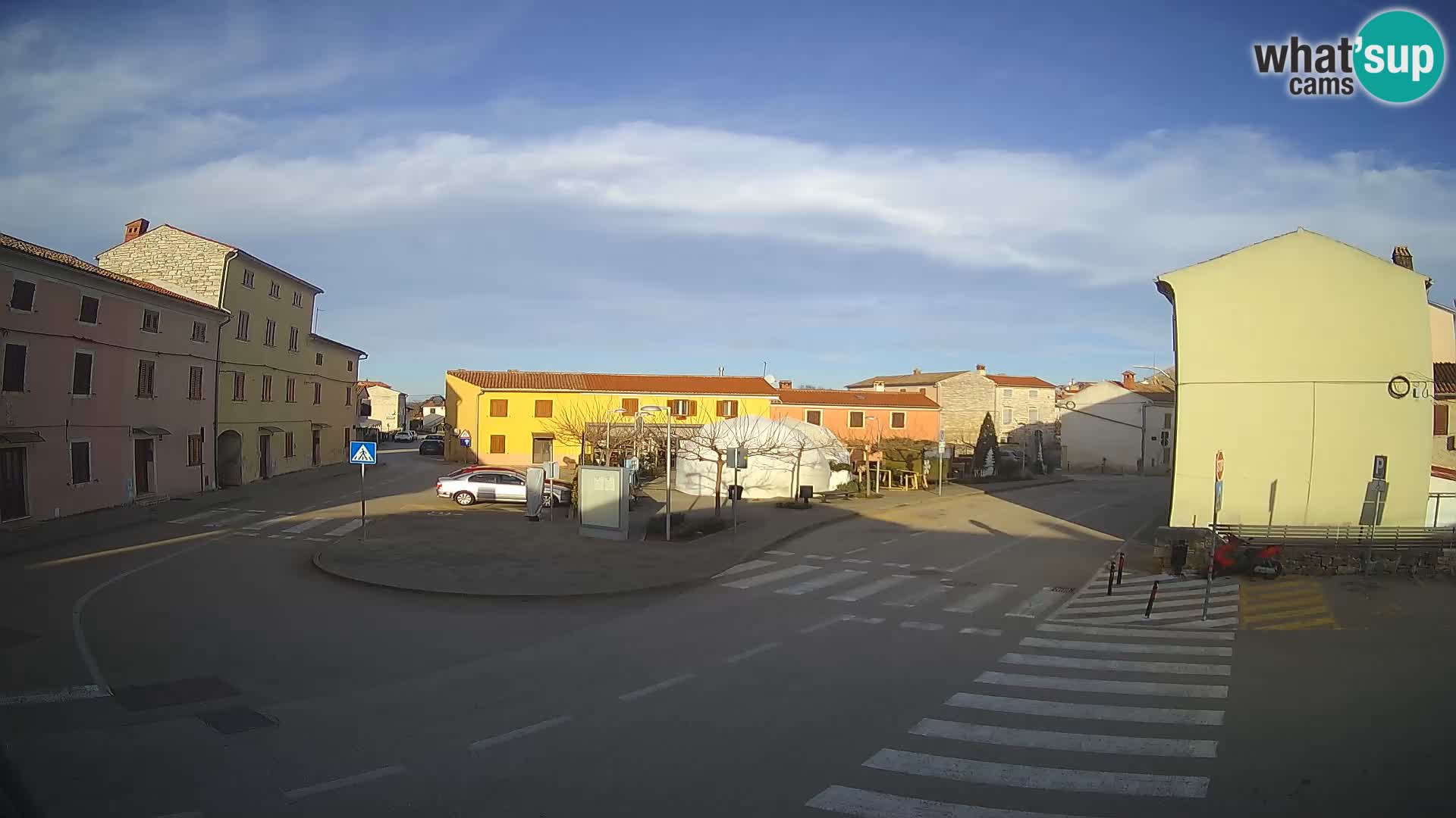 Bale Trg La Musa webcam – Istria – Croatia