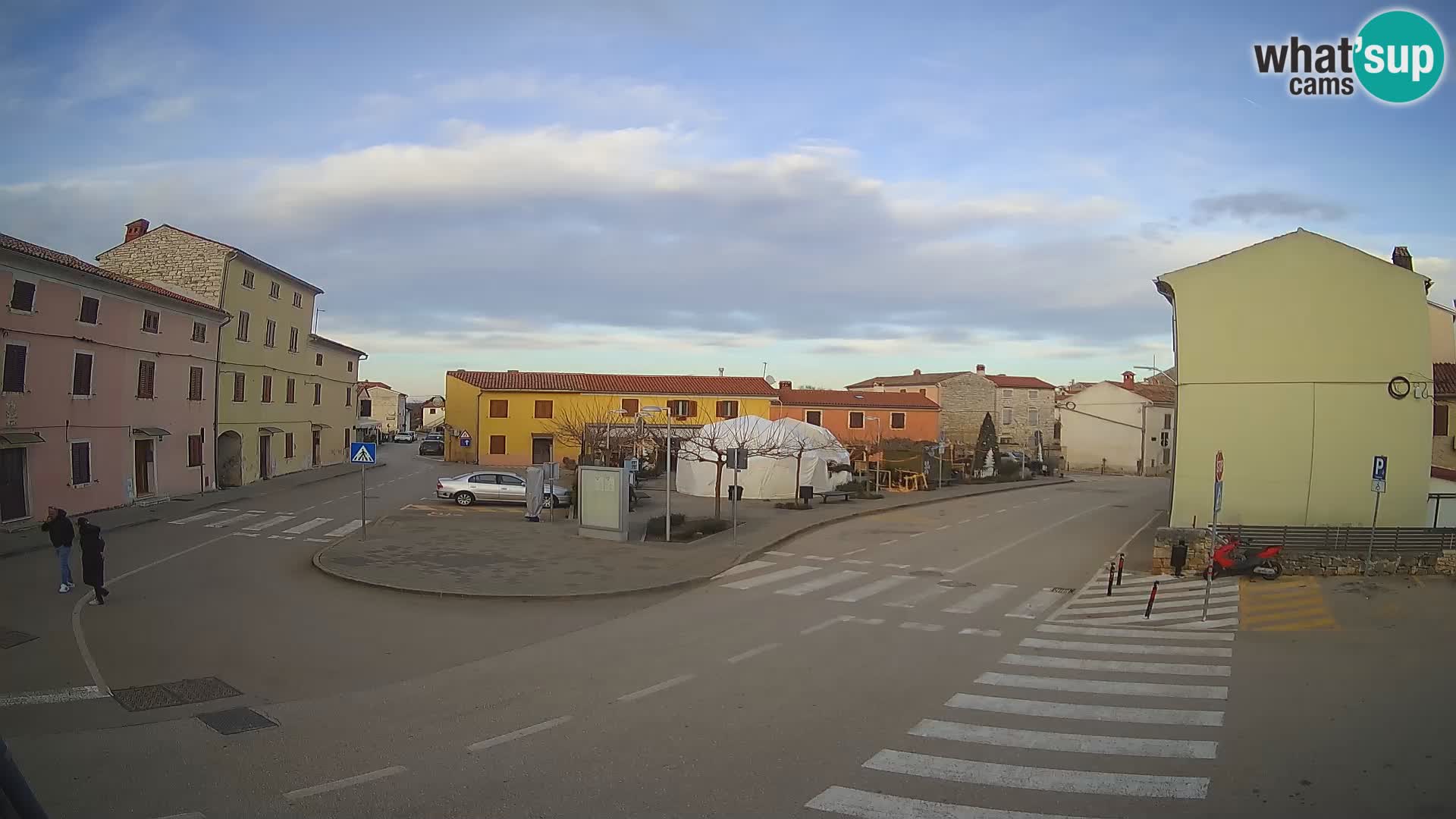 Bale Trg La Musa webcam – Istria – Croatia