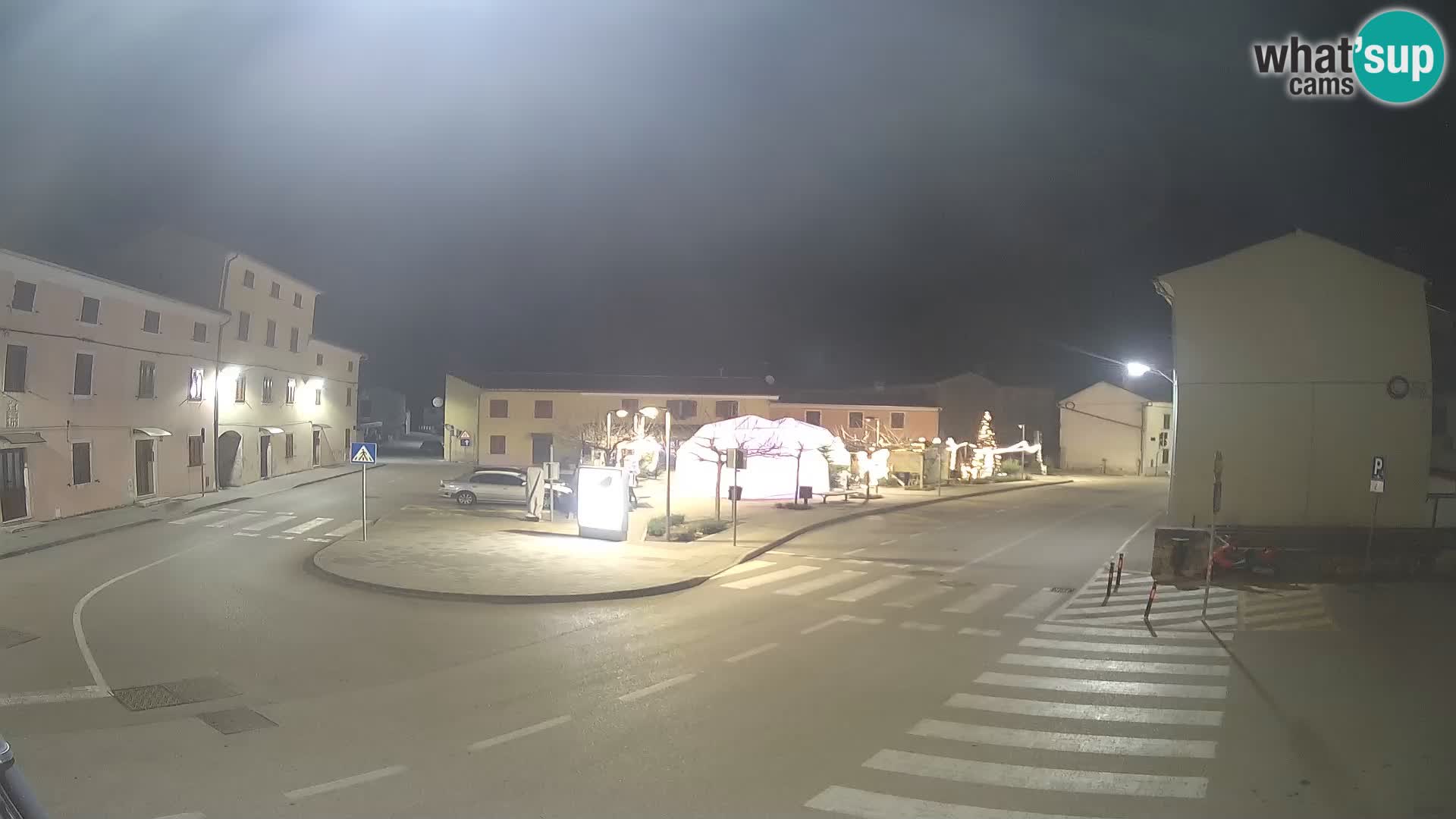 Bale Trg La Musa web kamera – Istra