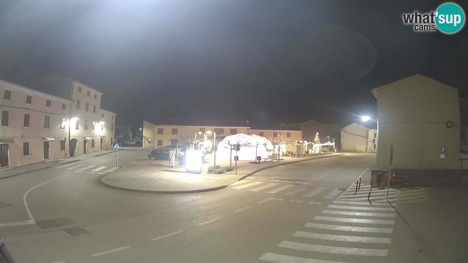 Bale, webcam de la plaza La Musa – Istria – Croacia