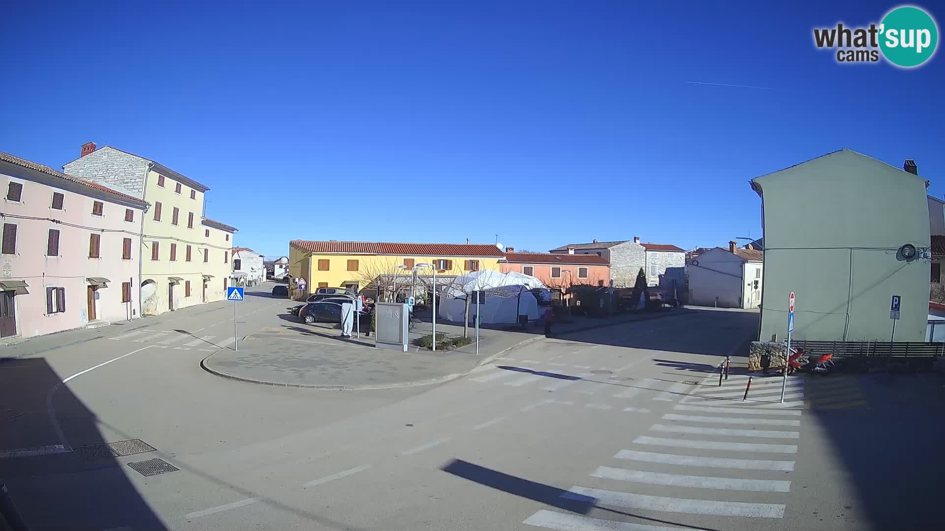 Bale Trg La Musa webcam – Istria – Croatia