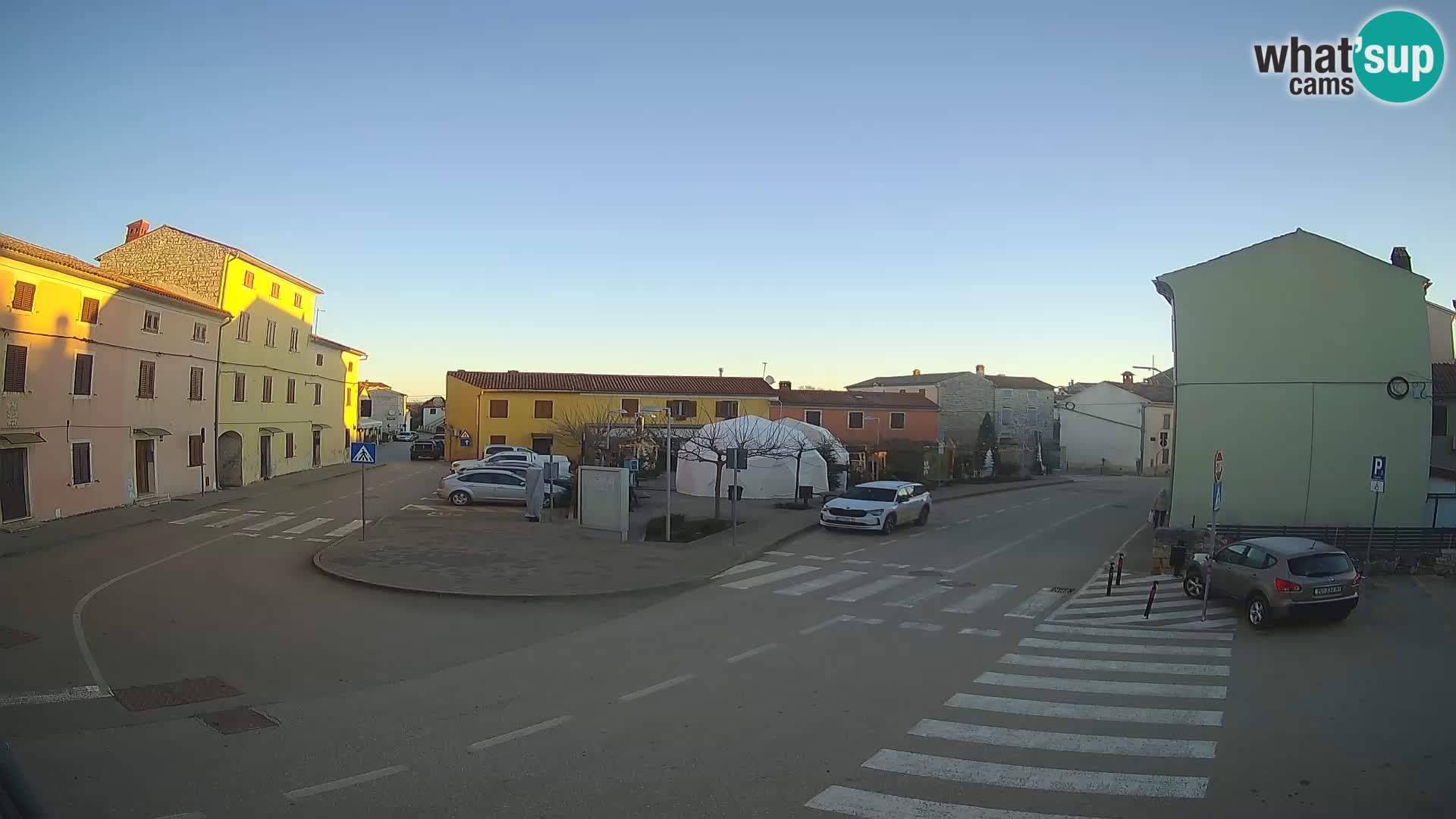Bale Trg La Musa web kamera – Istra