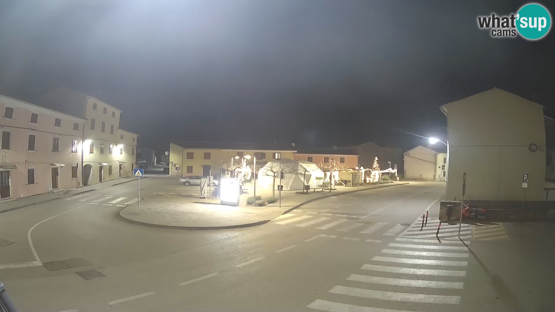 Bale Trg La Musa webcam – Istria – Croatia