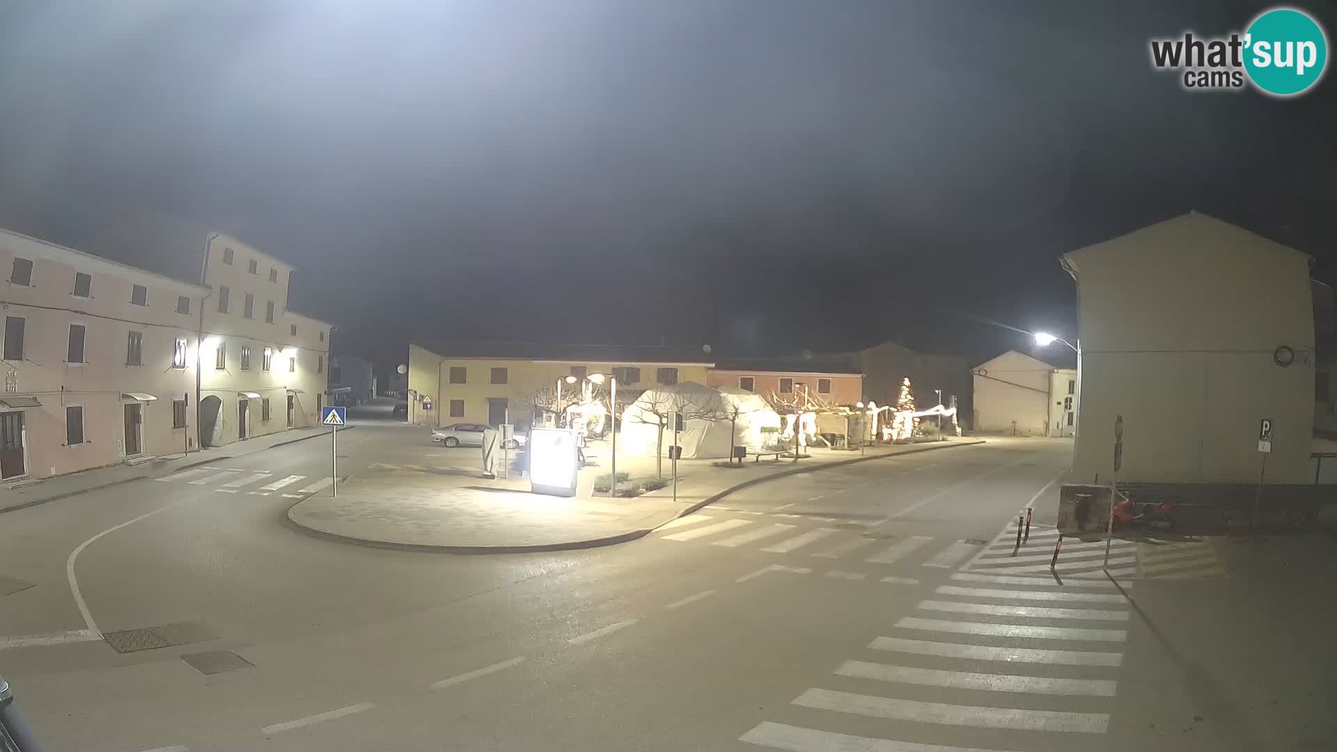 Bale Trg La Musa webcam – Istria – Croatia