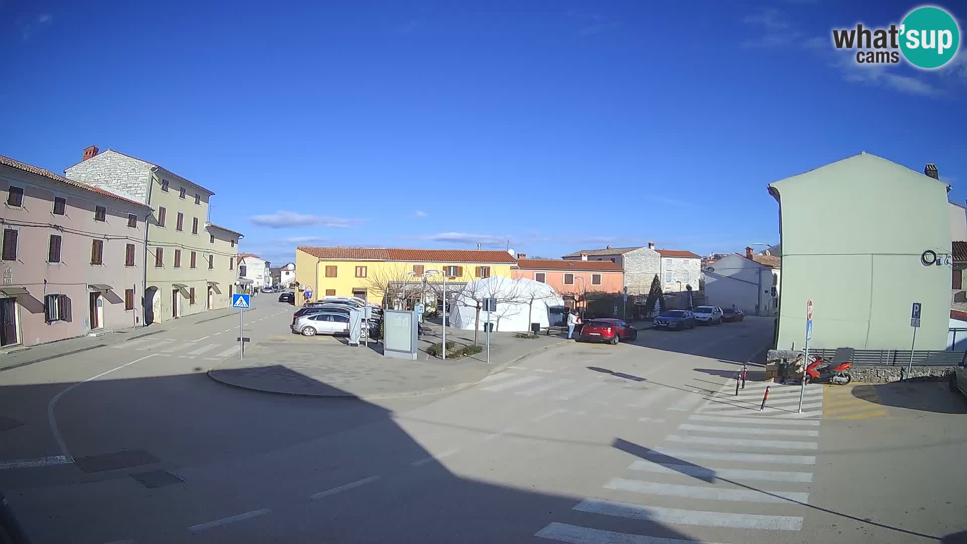 Bale Trg La Musa webcam – Istria – Croatia