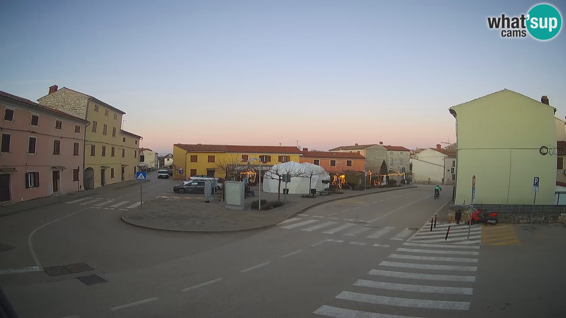 Bale Trg La Musa webcam – Istria – Croatia