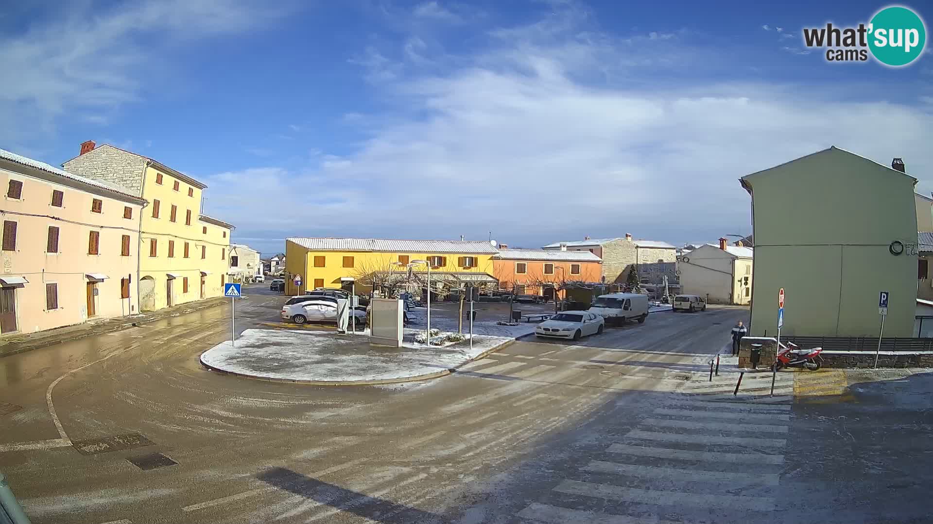 Bale Trg La Musa webcam – Istria – Croatia