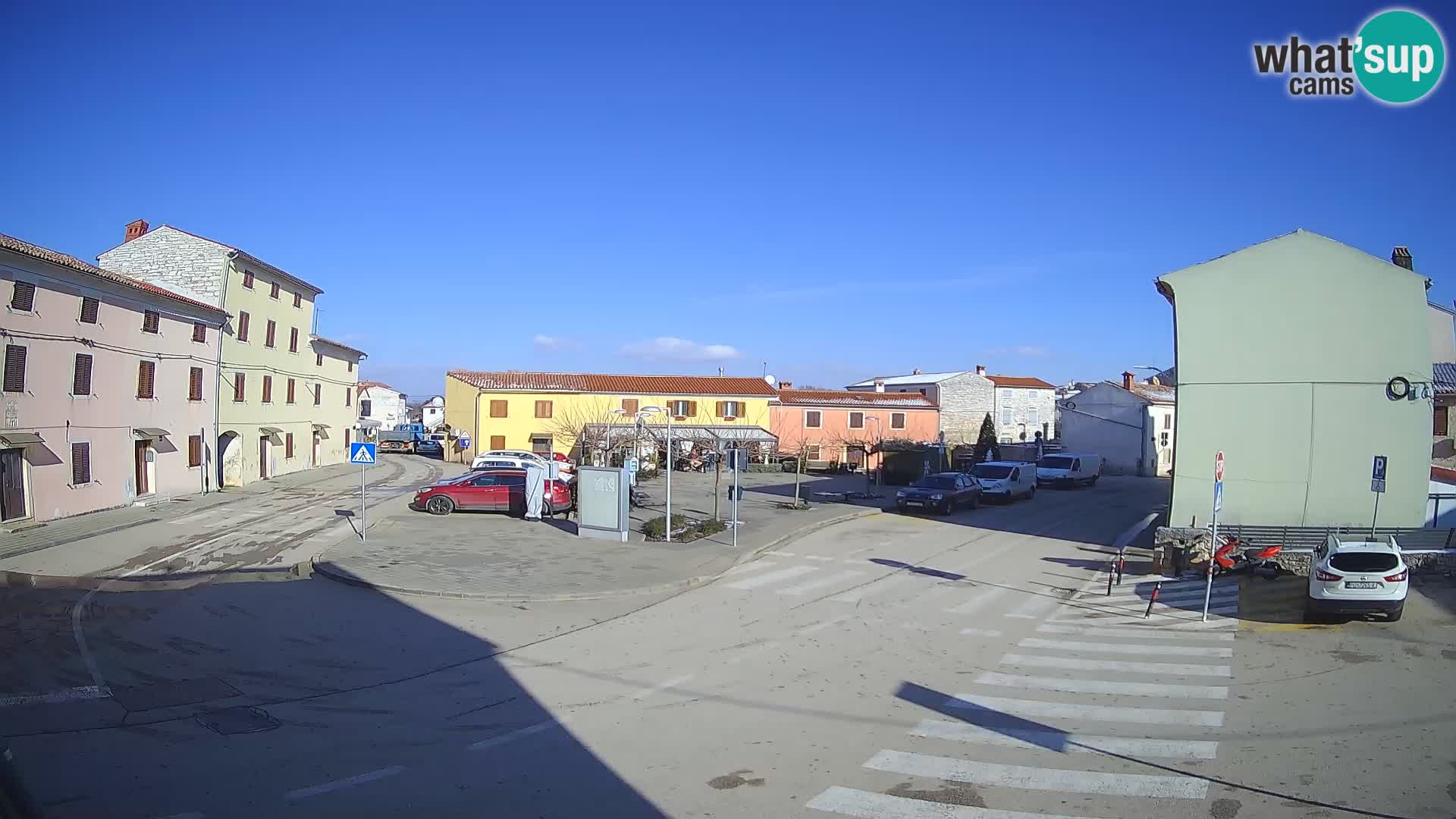 Bale Trg La Musa webcam – Istria – Croatia