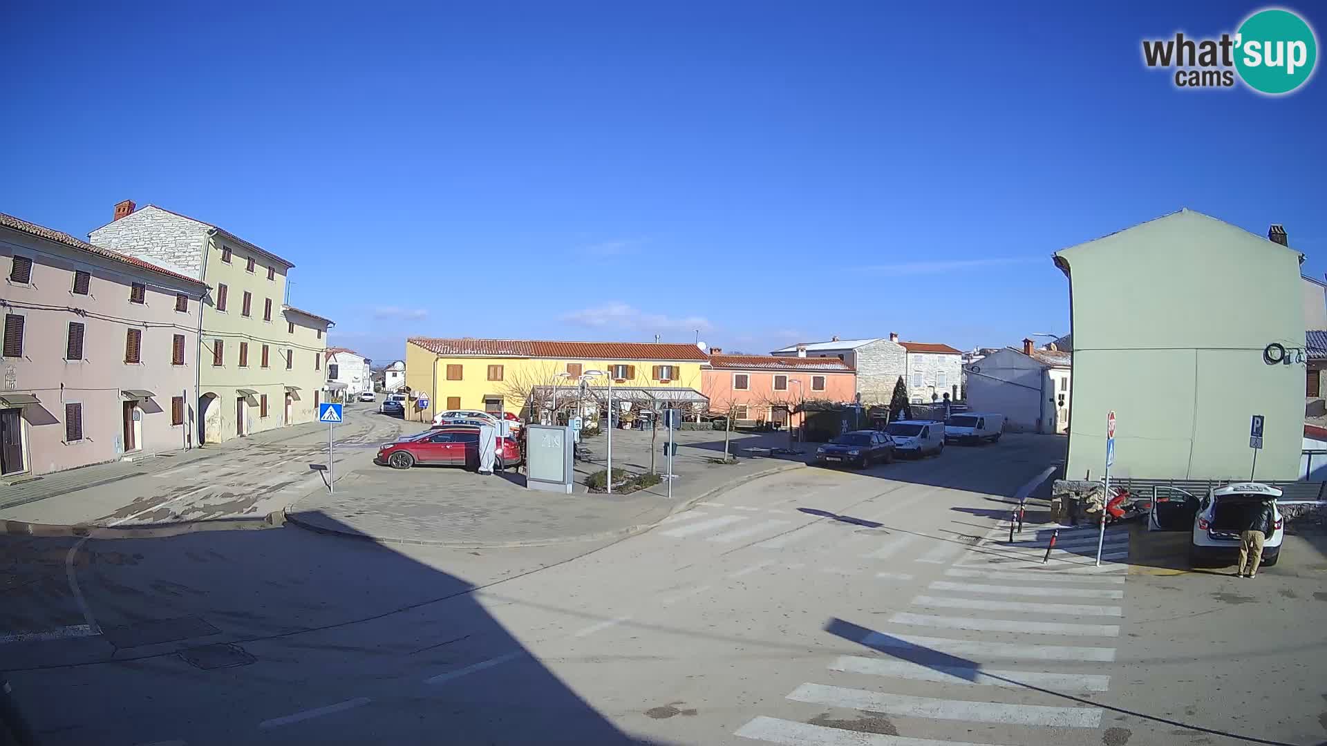 Webcam Valle, piazza La Musa – Istria – Croazia