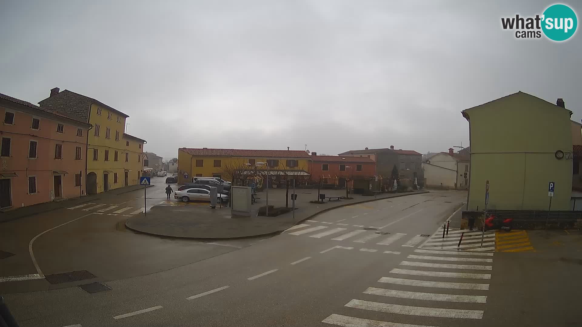 Bale, webcam de la place La Musa – Istrie – Croatie