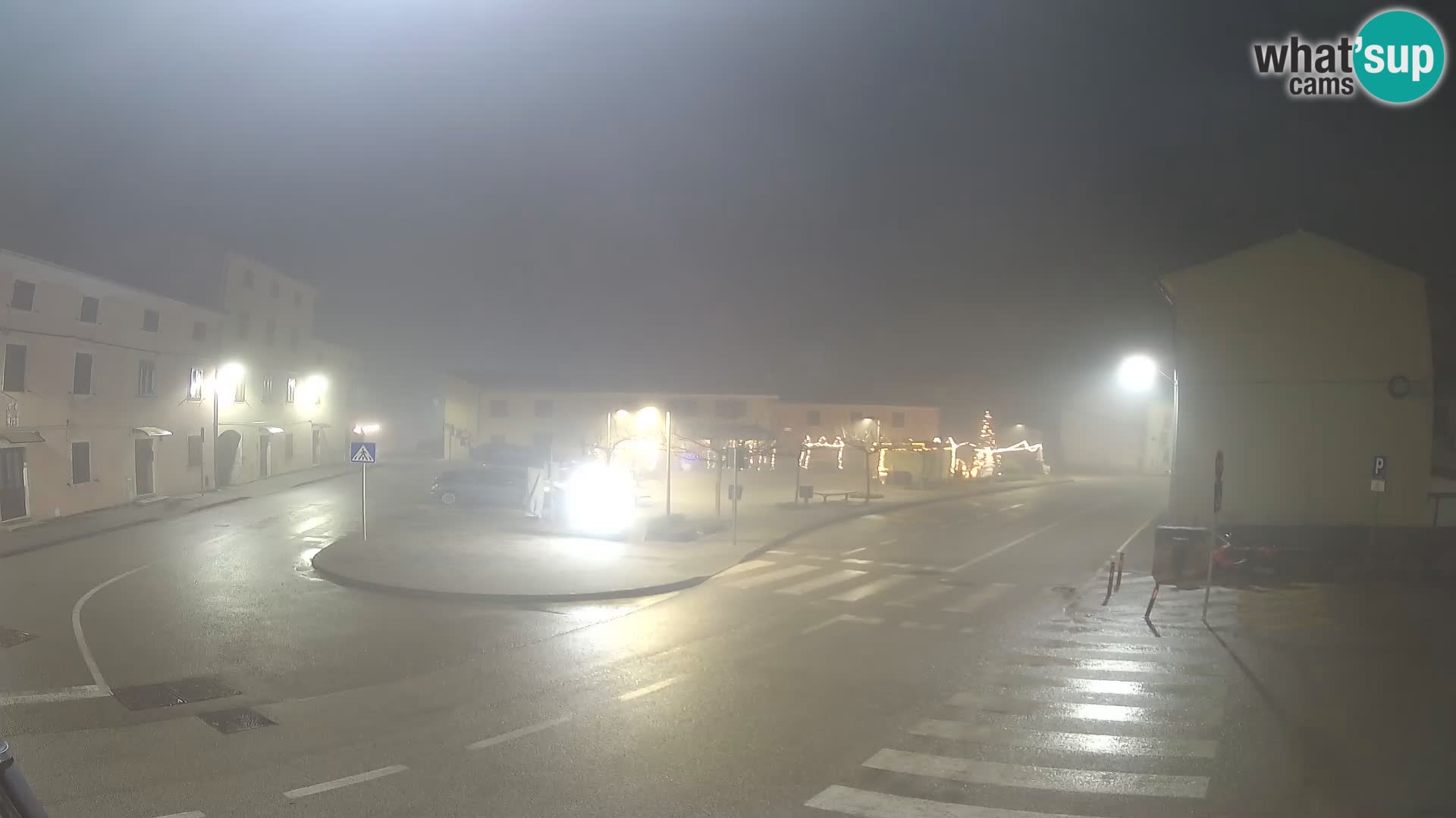 Bale, webcam de la place La Musa – Istrie – Croatie