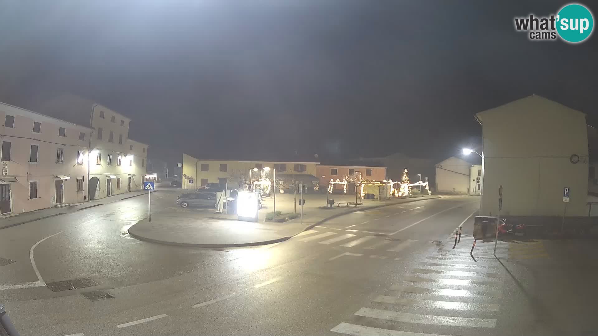 Bale, webcam de la place La Musa – Istrie – Croatie