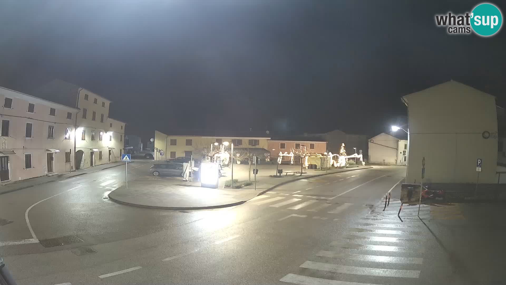 Bale, webcam de la plaza La Musa – Istria – Croacia