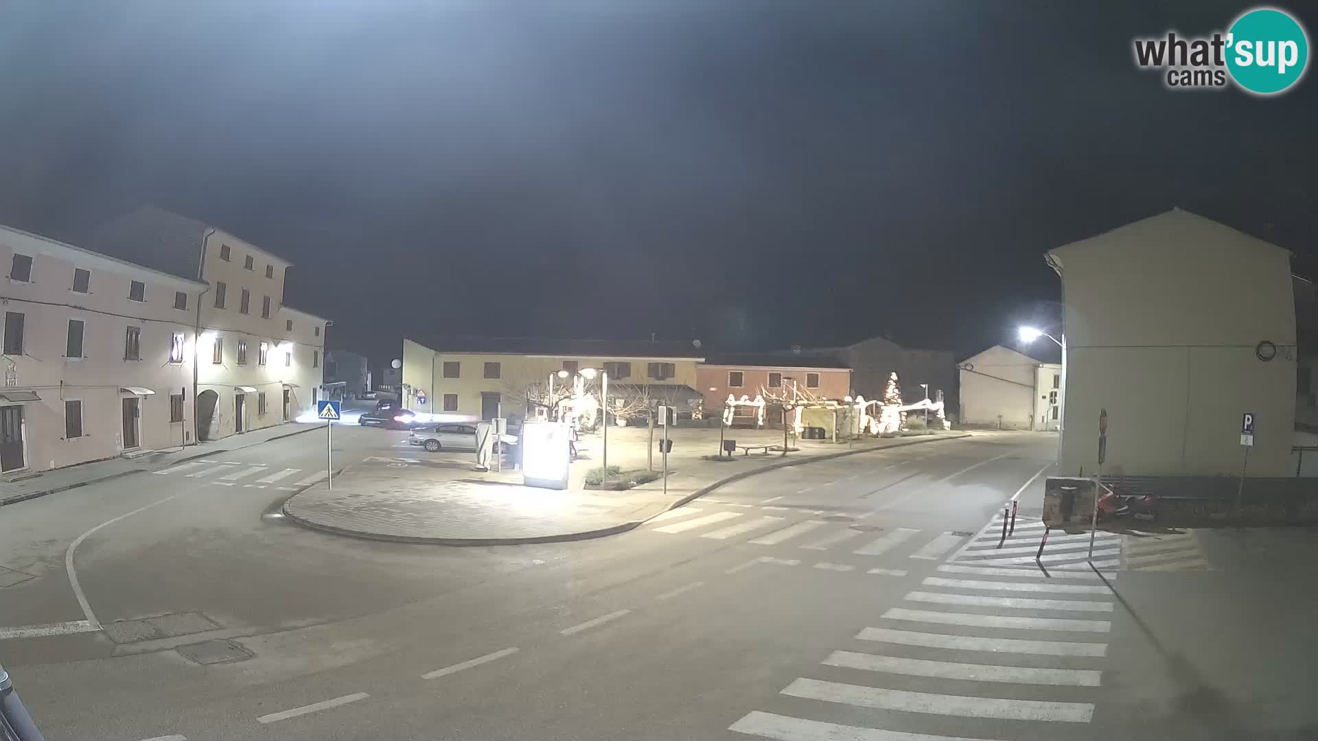 Bale, webcam de la plaza La Musa – Istria – Croacia