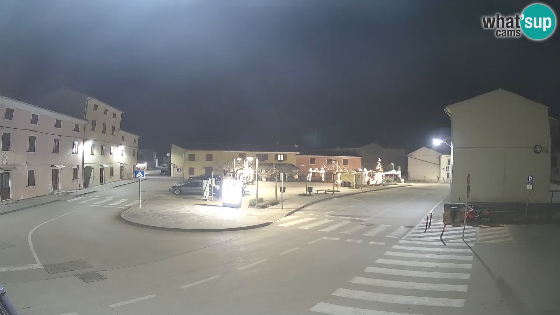 Bale, webcam de la plaza La Musa – Istria – Croacia