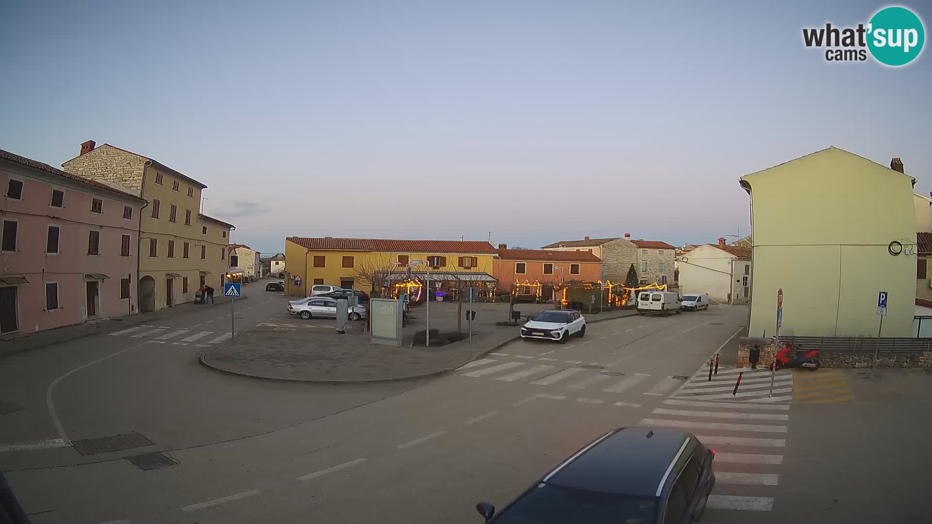 Bale, webcam de la plaza La Musa – Istria – Croacia