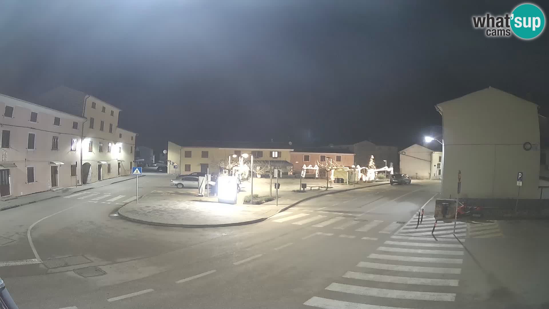 Bale, webcam de la plaza La Musa – Istria – Croacia