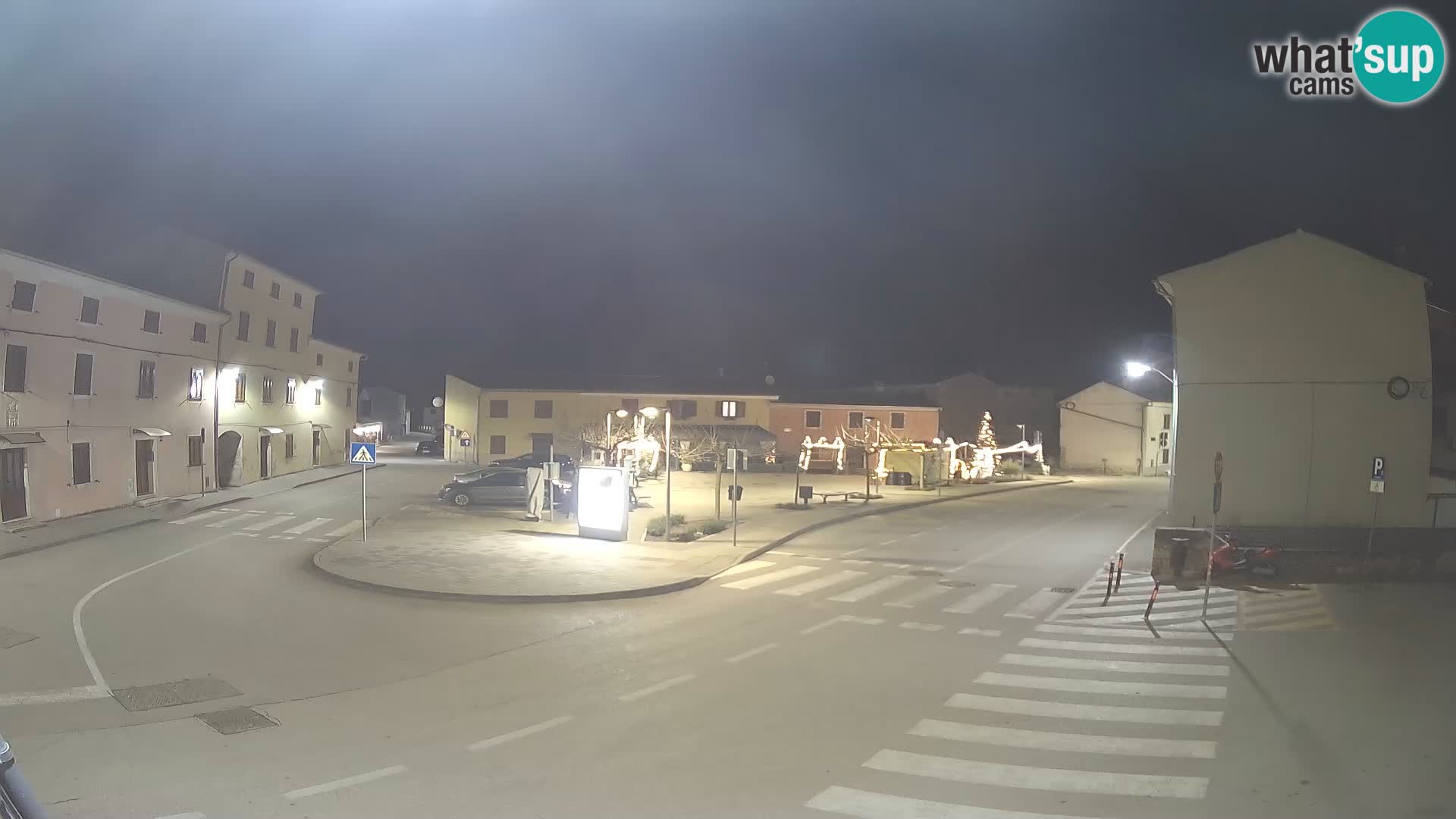 Bale, webcam de la plaza La Musa – Istria – Croacia