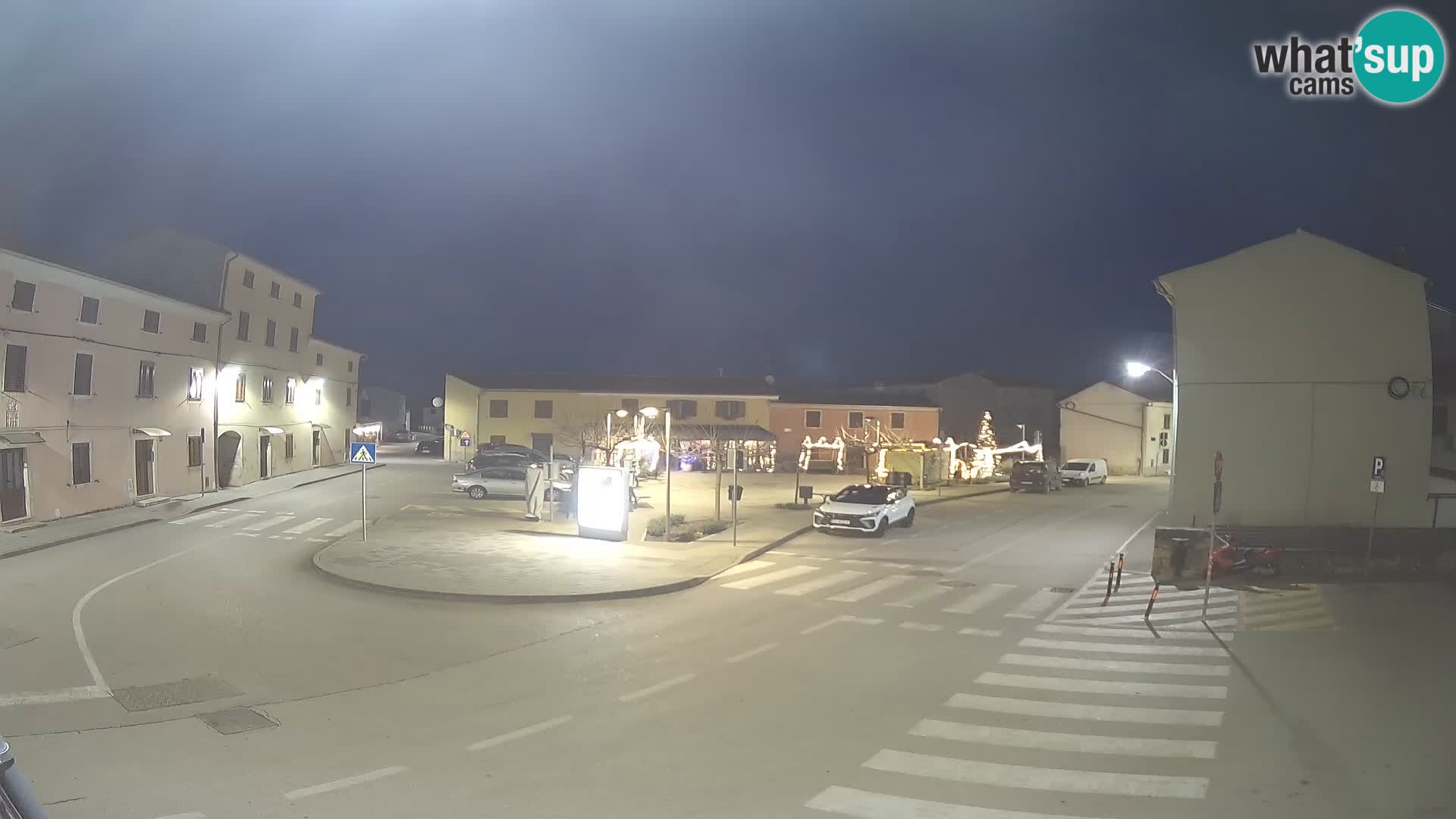 Bale, webcam de la plaza La Musa – Istria – Croacia